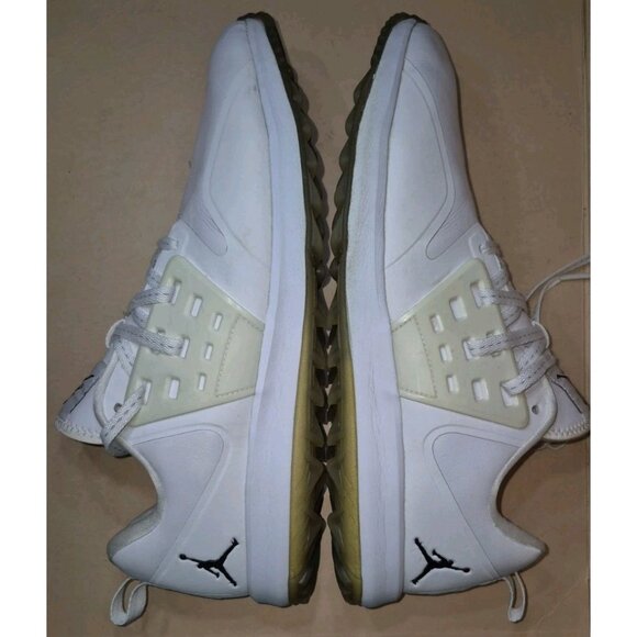 JORDAN GRIND WHITE LEATHER DWIGHT FREENEY PROMO GOLF SHOES MEN\'S SIZE 14 EUC main image 6